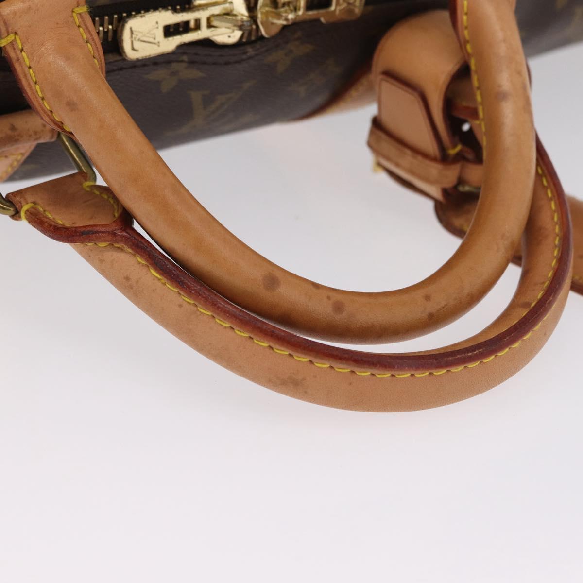 LOUIS VUITTON Monogram Keepall Bandouliere 60 Boston Bag M41412 LV Auth ka6301