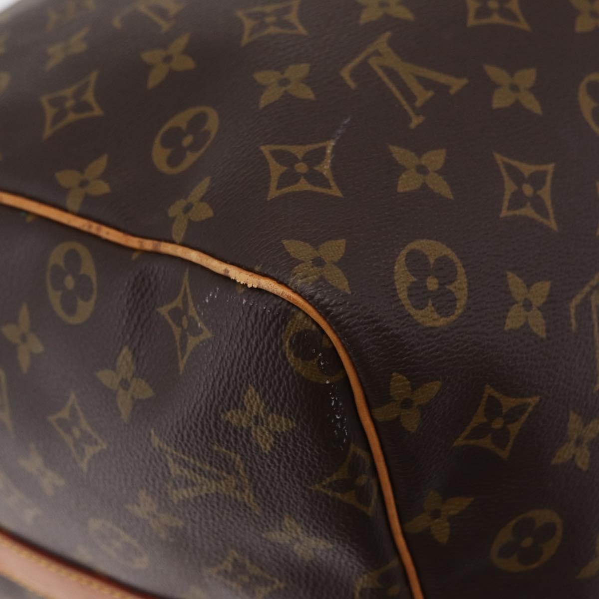 LOUIS VUITTON Monogram Keepall Bandouliere 60 Boston Bag M41412 LV Auth ka6301