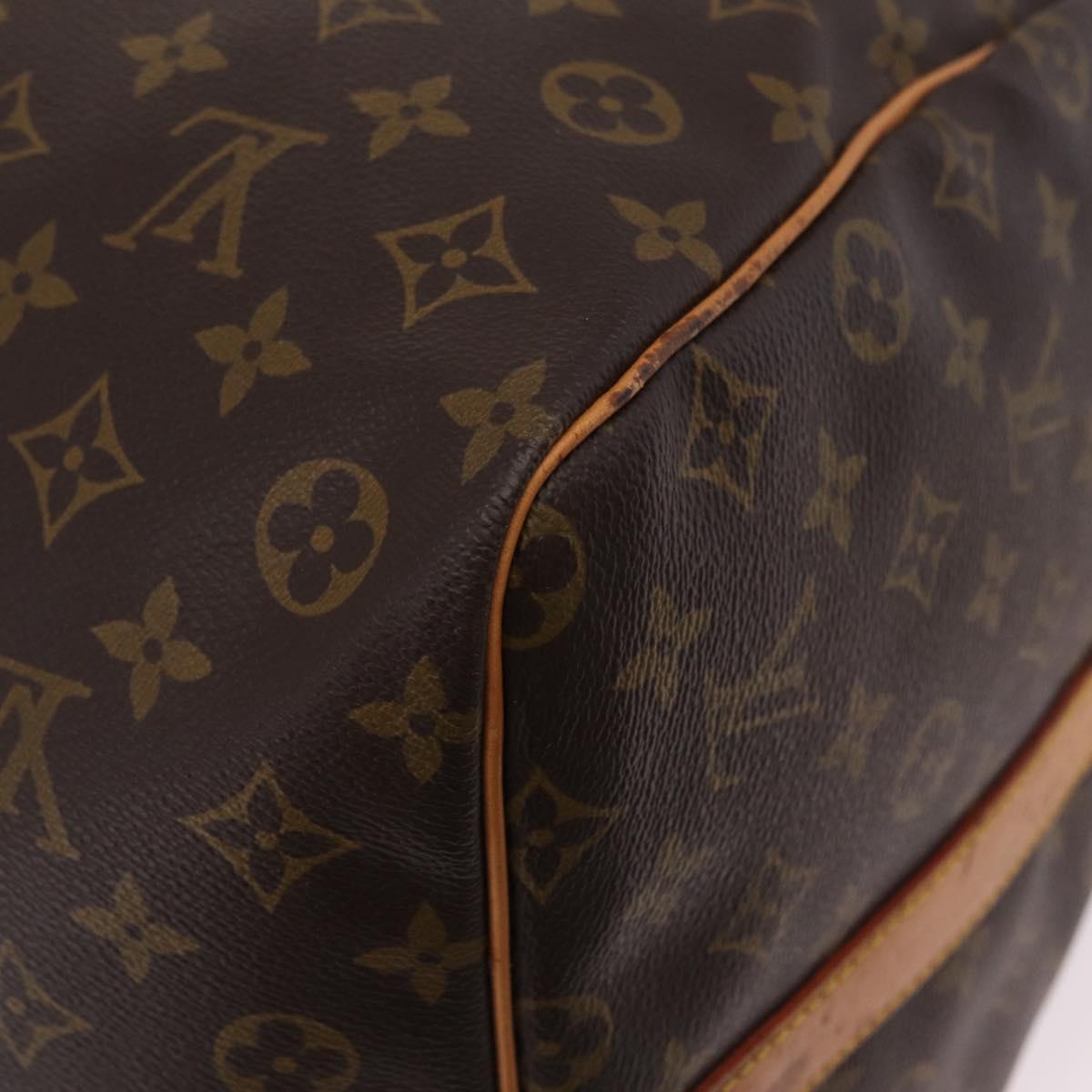LOUIS VUITTON Monogram Keepall Bandouliere 60 Boston Bag M41412 LV Auth ka6301