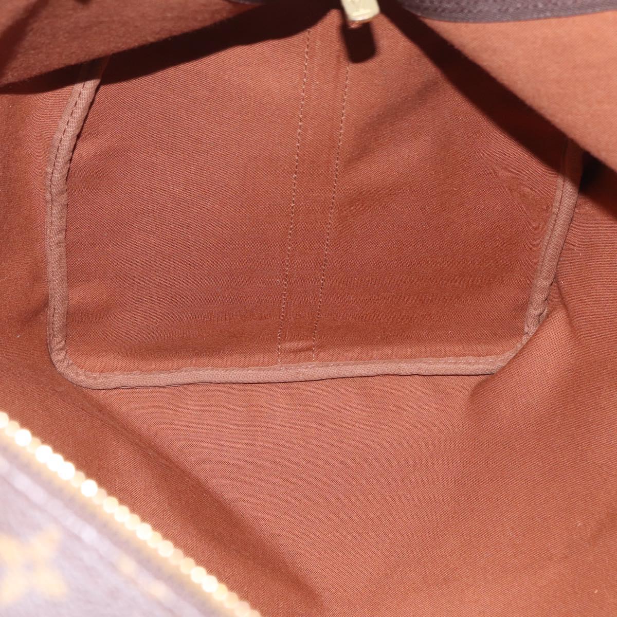LOUIS VUITTON Monogram Keepall Bandouliere 60 Boston Bag M41412 LV Auth ka6301