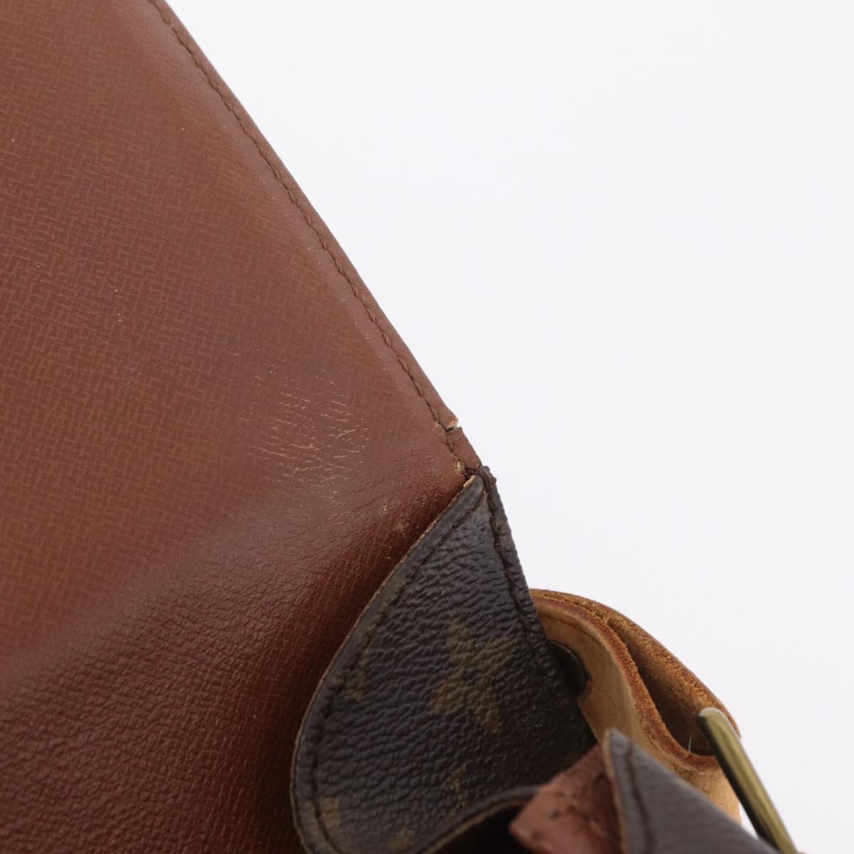 LOUIS VUITTON Monogram Cartouchiere GM Shoulder Bag M51252 LV Auth ka6303