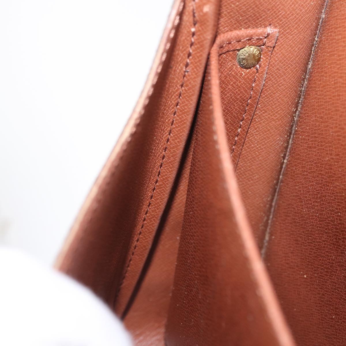 LOUIS VUITTON Monogram Cartouchiere GM Shoulder Bag M51252 LV Auth ka6303