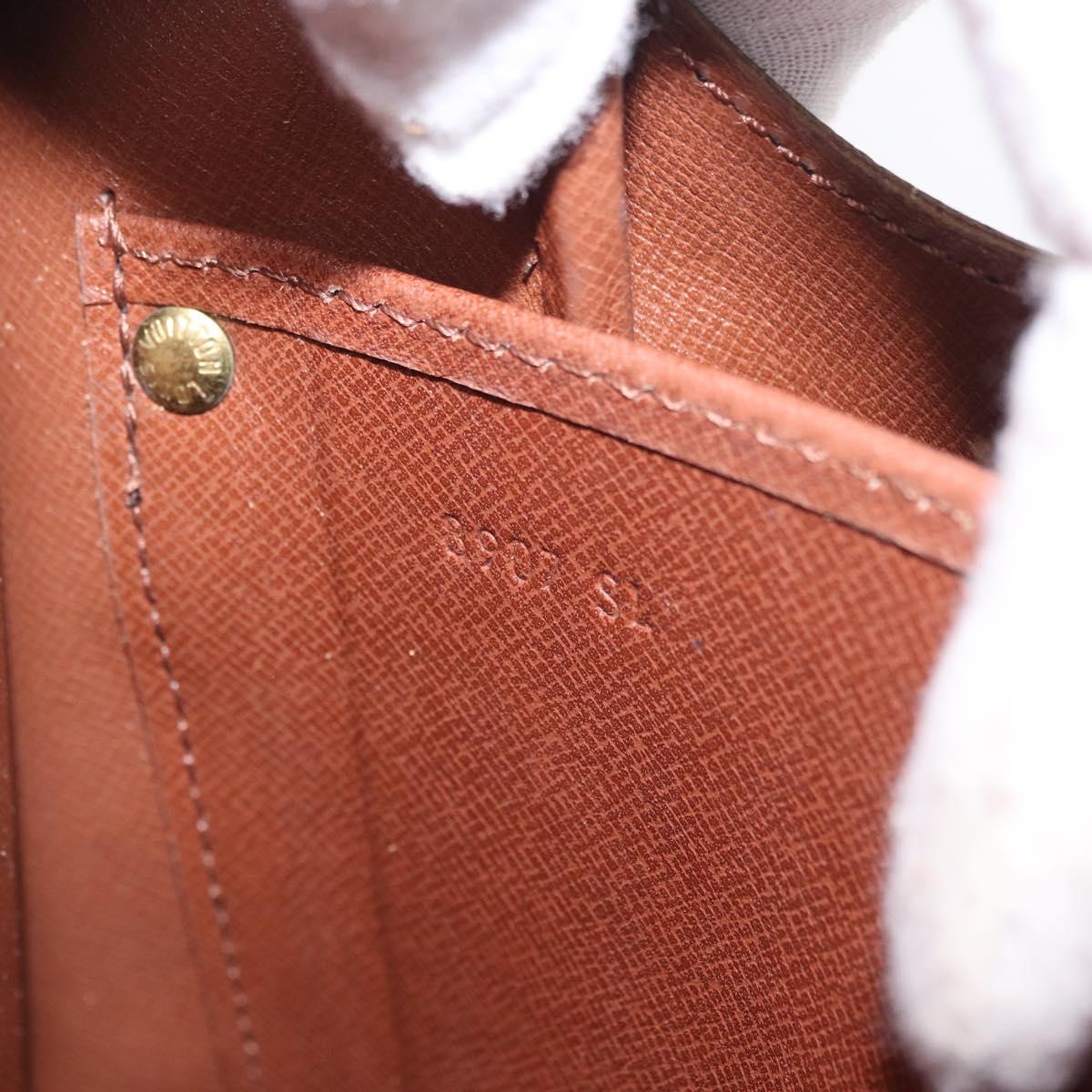 LOUIS VUITTON Monogram Cartouchiere GM Shoulder Bag M51252 LV Auth ka6303