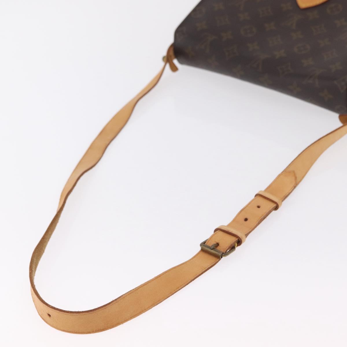 LOUIS VUITTON Monogram Cartouchiere GM Shoulder Bag M51252 LV Auth ka6303