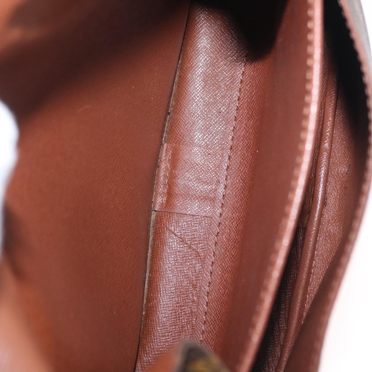 LOUIS VUITTON Monogram Cartouchiere MM Shoulder Bag M51253 LV Auth ka6304