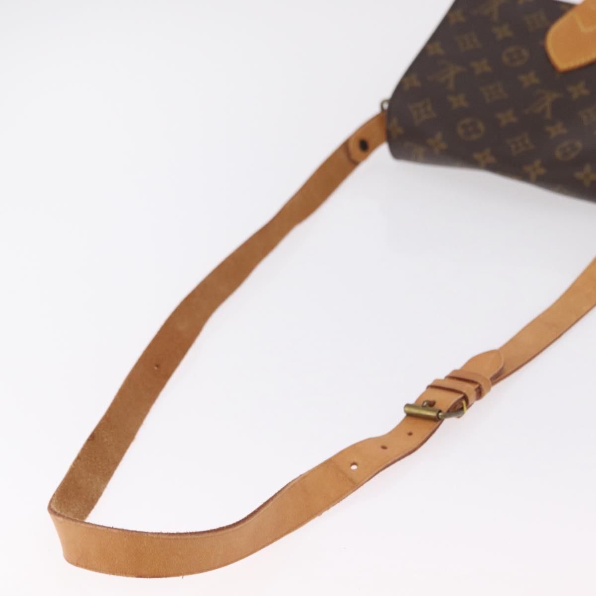 LOUIS VUITTON Monogram Cartouchiere MM Shoulder Bag M51253 LV Auth ka6304