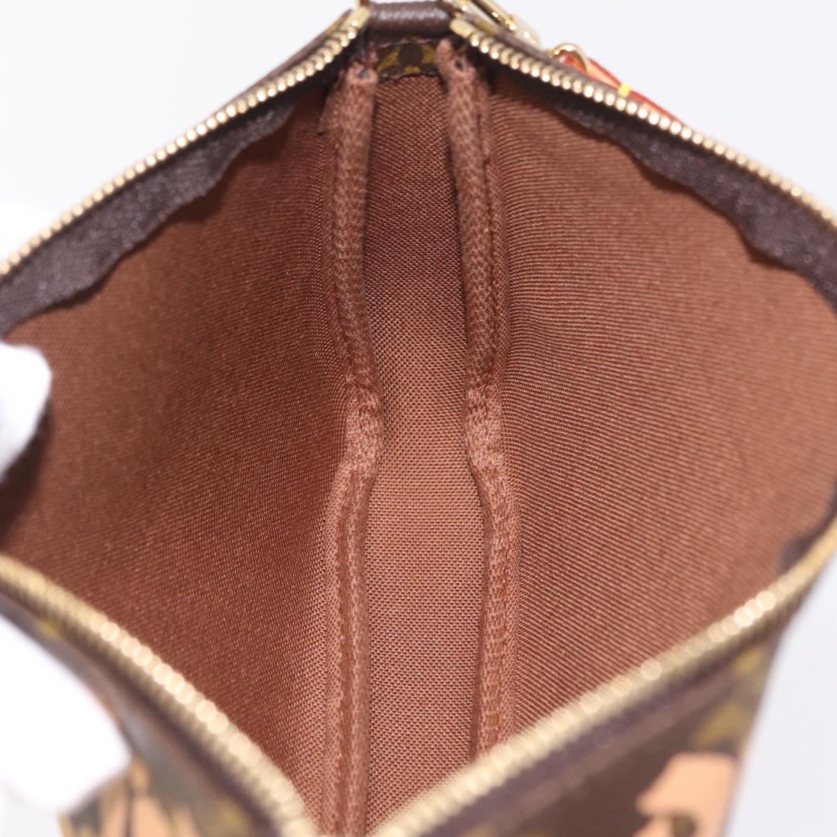 LOUIS VUITTON graffiti Pochette Accessoires Pouch M92193 LV Auth ka6305SAV