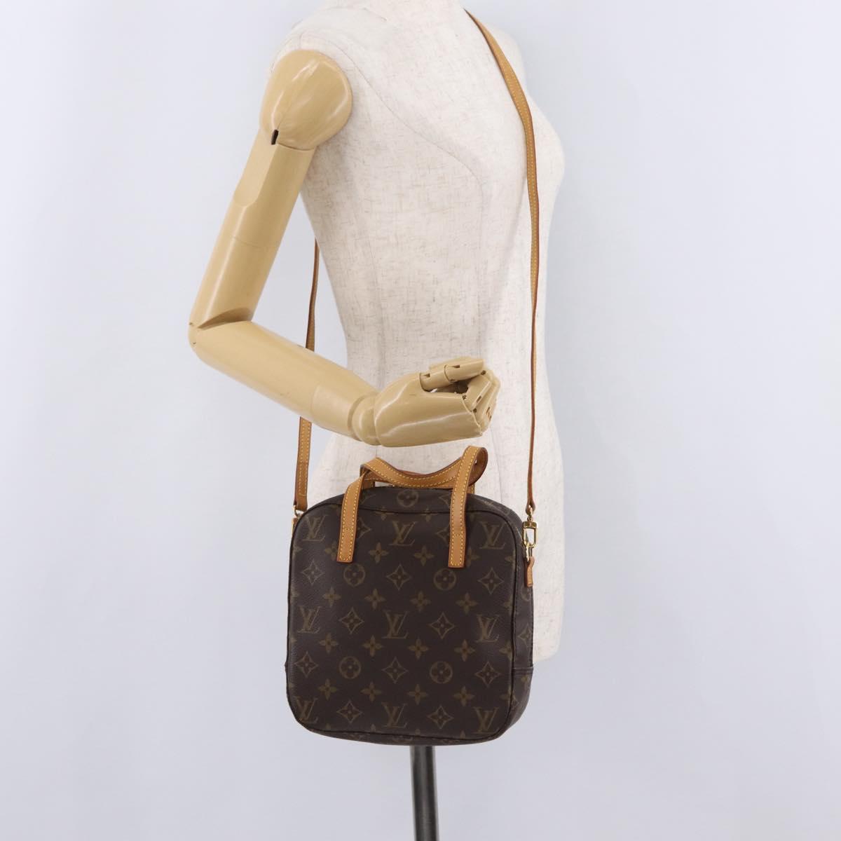 LOUIS VUITTON Monogram Spontini Hand Bag M47500 LV Auth ka6307V