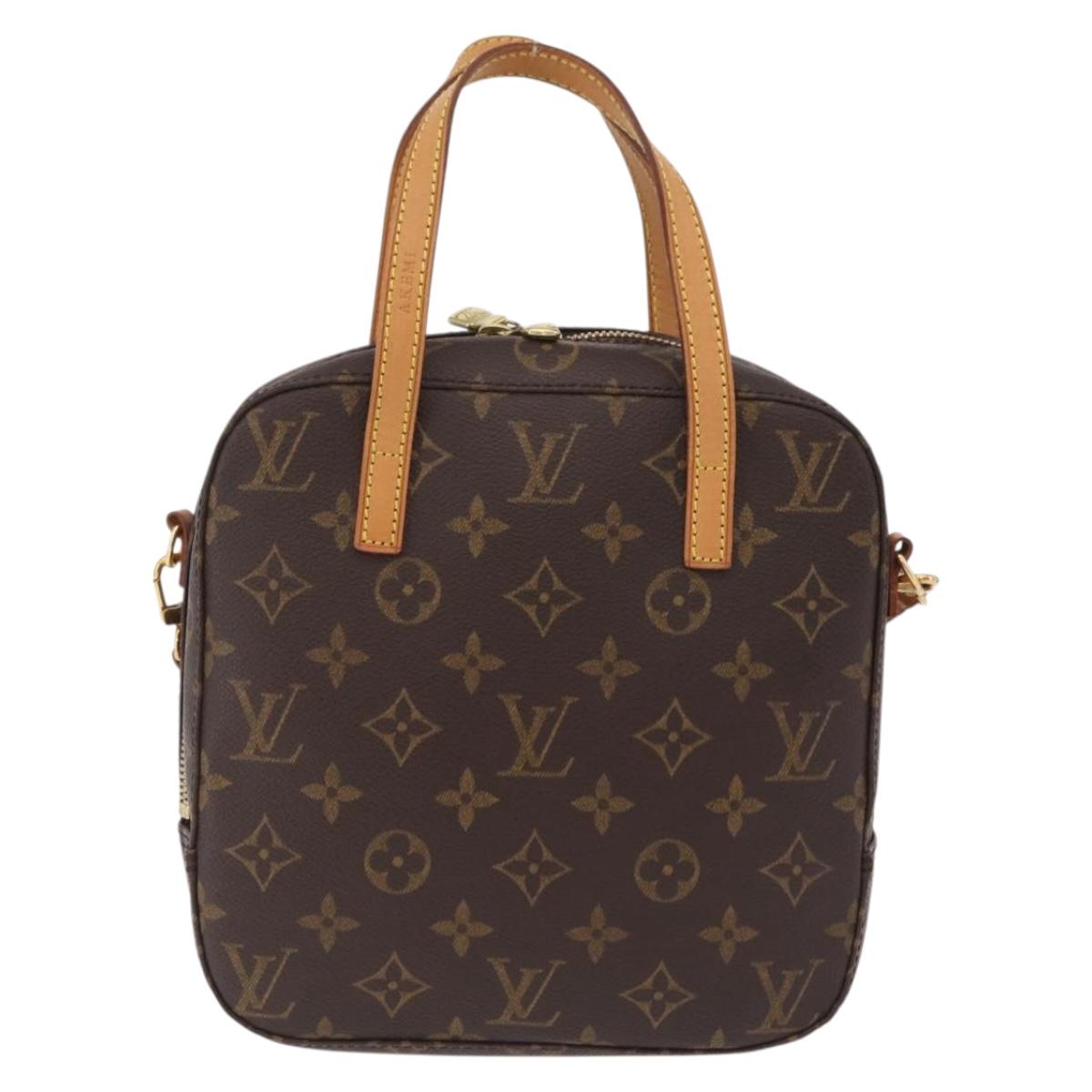LOUIS VUITTON Monogram Spontini Hand Bag M47500 LV Auth ka6307V