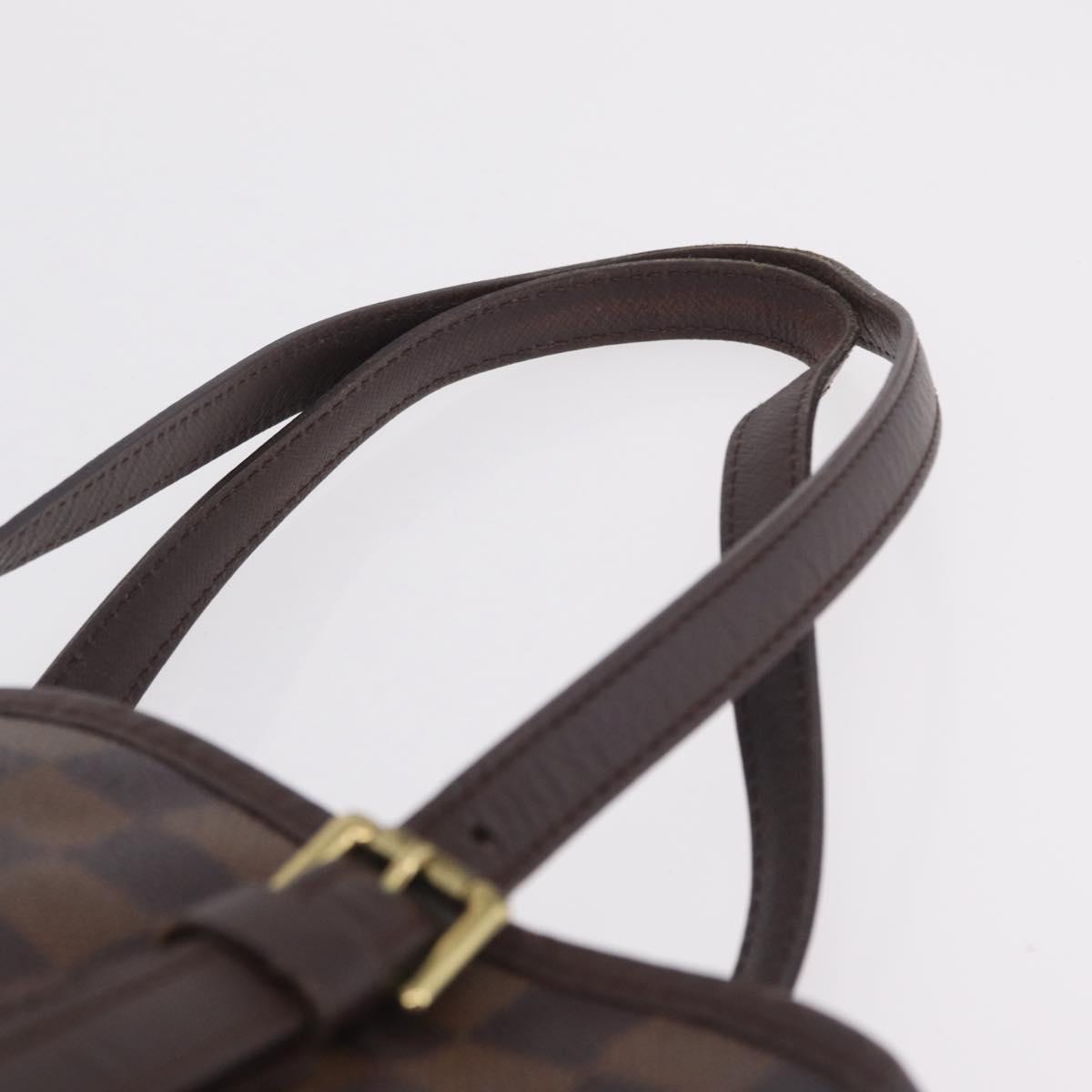 LOUIS VUITTON Damier Ebene Marais Shoulder Bag N42240 LV Auth ka6310