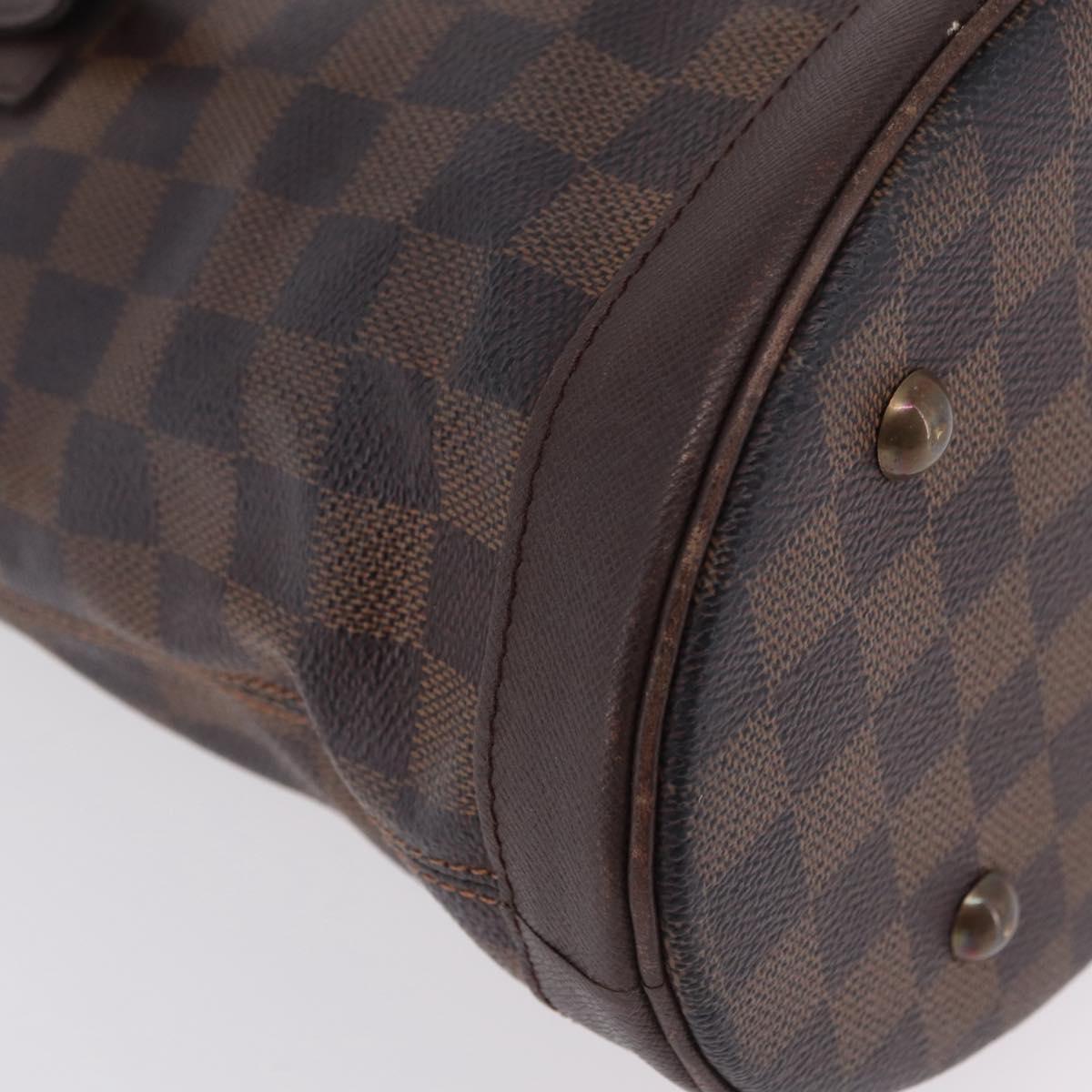 LOUIS VUITTON Damier Ebene Marais Shoulder Bag N42240 LV Auth ka6310