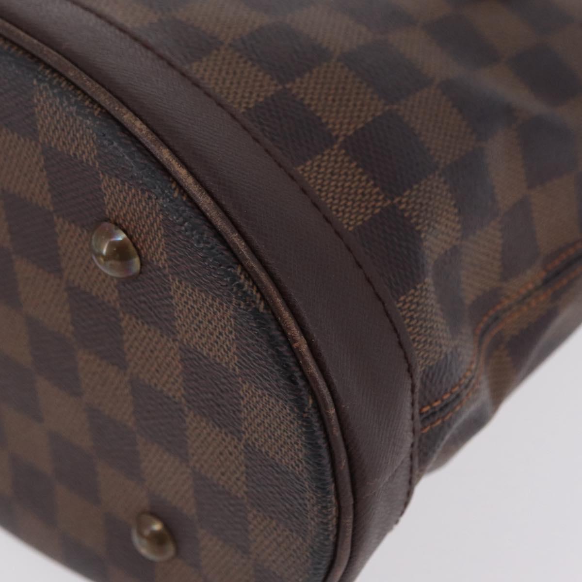 LOUIS VUITTON Damier Ebene Marais Shoulder Bag N42240 LV Auth ka6310