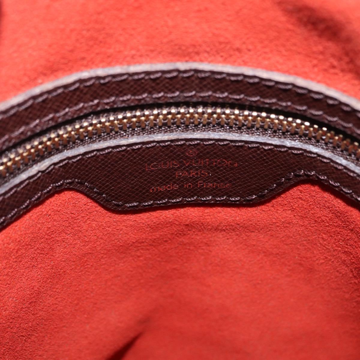 LOUIS VUITTON Damier Ebene Marais Shoulder Bag N42240 LV Auth ka6310