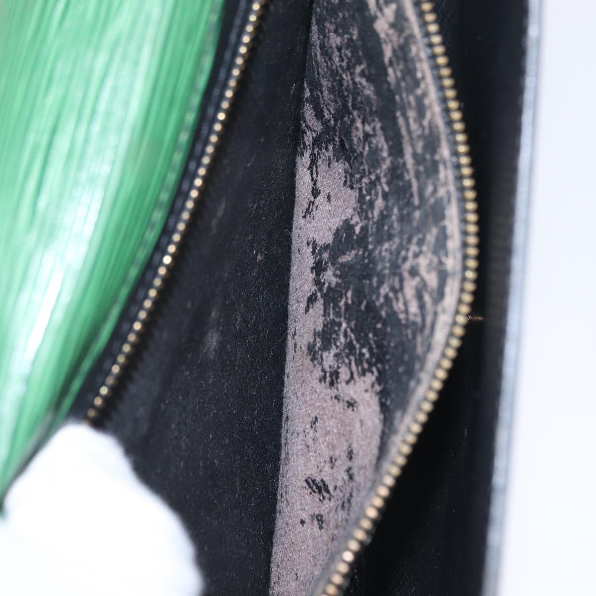 LOUIS VUITTON Epi Art Deco Clutch Bag Green M52634 LV Auth ka6318