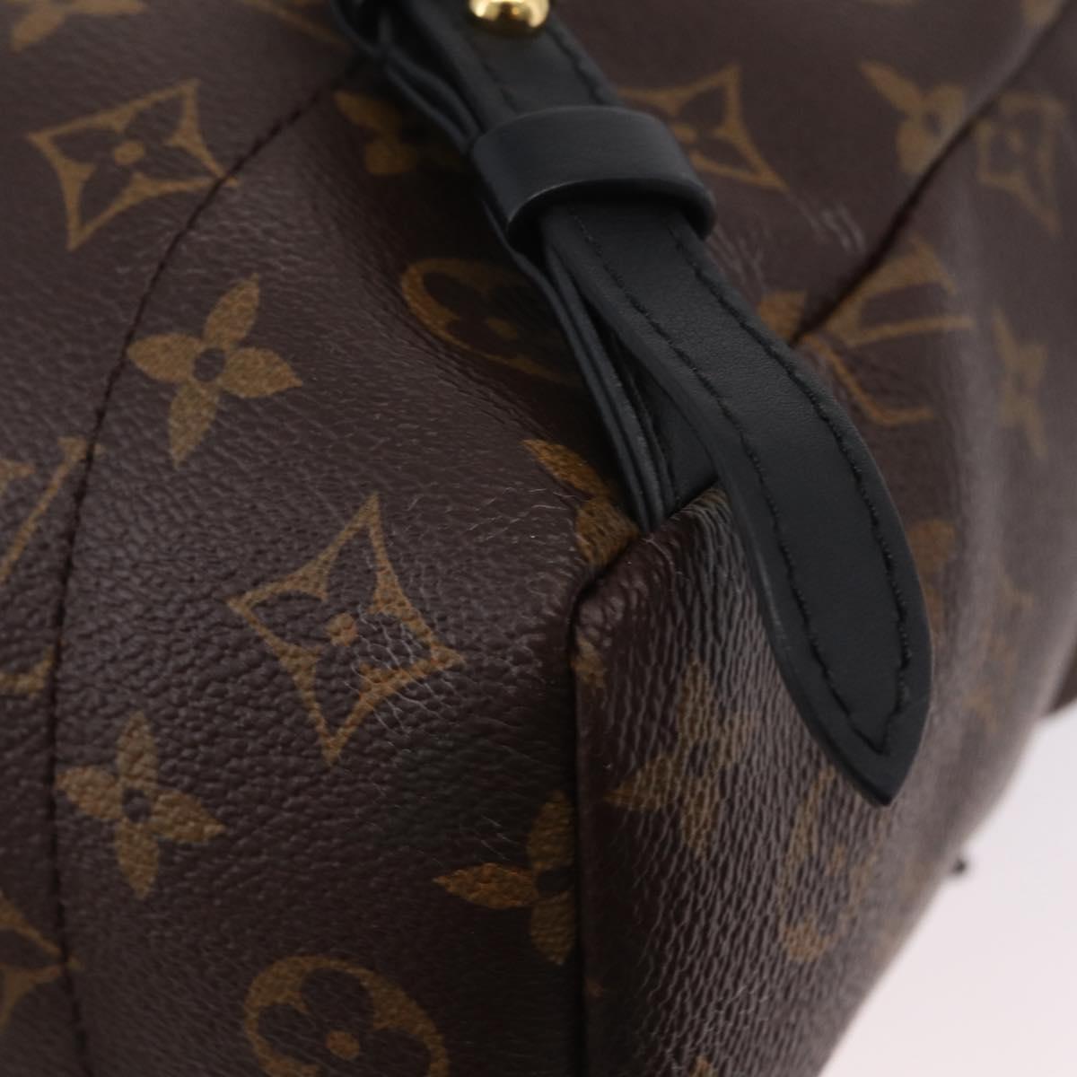 LOUIS VUITTON Monogram Reverse Palm Springs PM Backpack M43116 LV Auth ka6320V