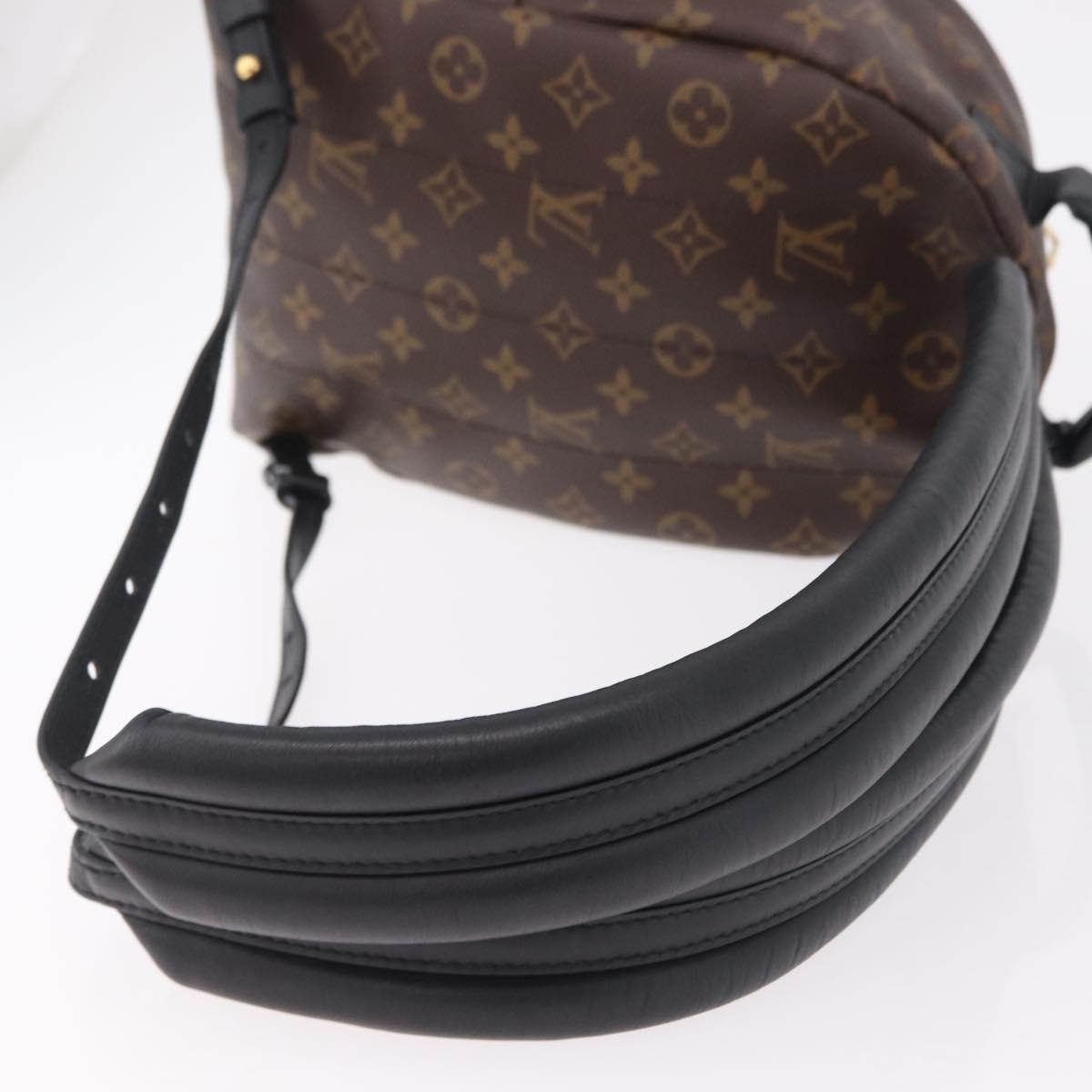 LOUIS VUITTON Monogram Reverse Palm Springs PM Backpack M43116 LV Auth ka6320V