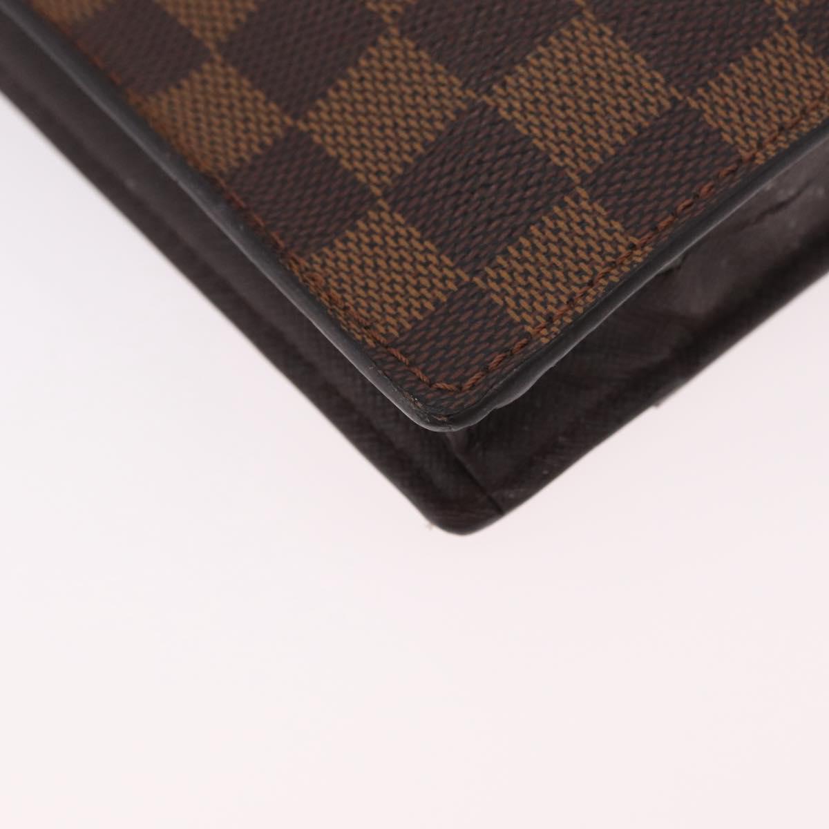 LOUIS VUITTON Damier Ebene Pimlico Shoulder Bag N45272 LV Auth ka6330