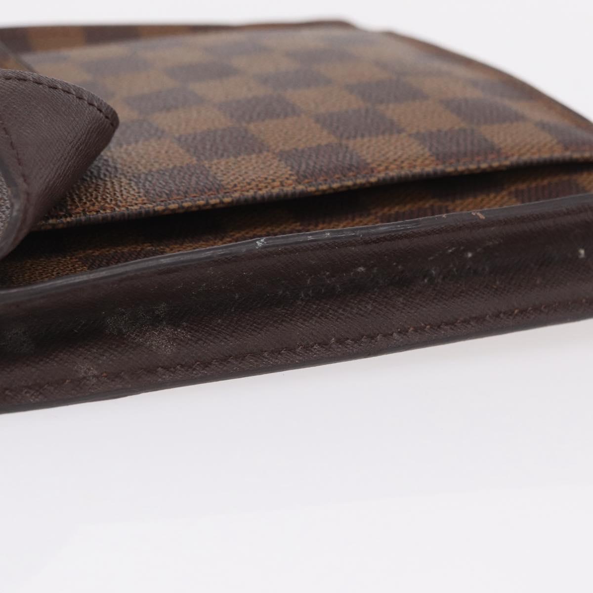 LOUIS VUITTON Damier Ebene Pimlico Shoulder Bag N45272 LV Auth ka6330