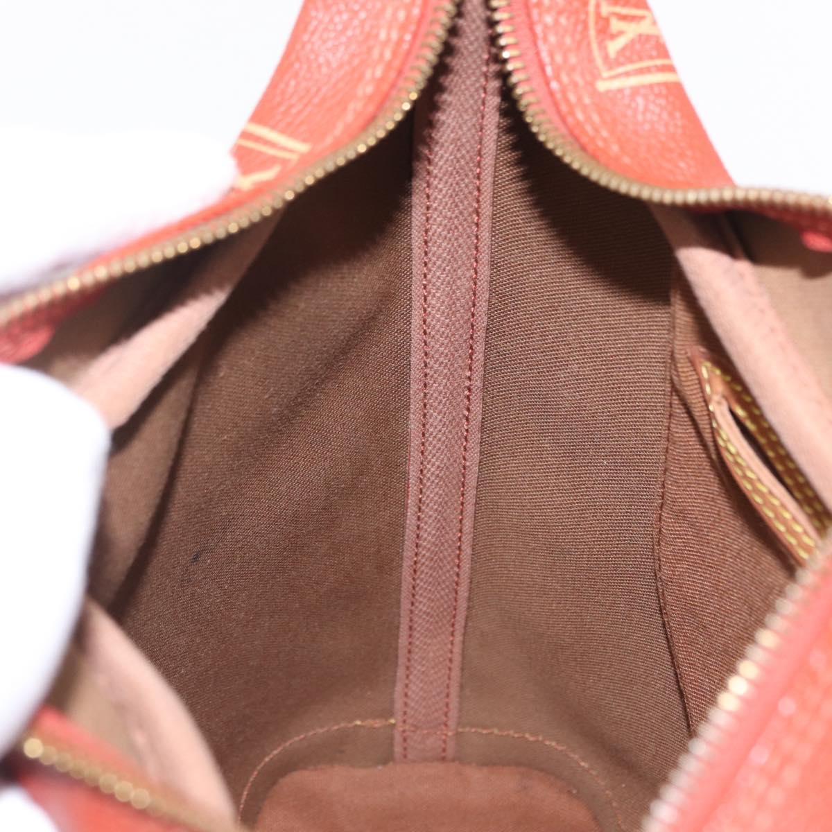 LOUIS VUITTON LOUIS VUITTON Cup Rutuke Shoulder Bag Red M80027 LV Auth ka6336