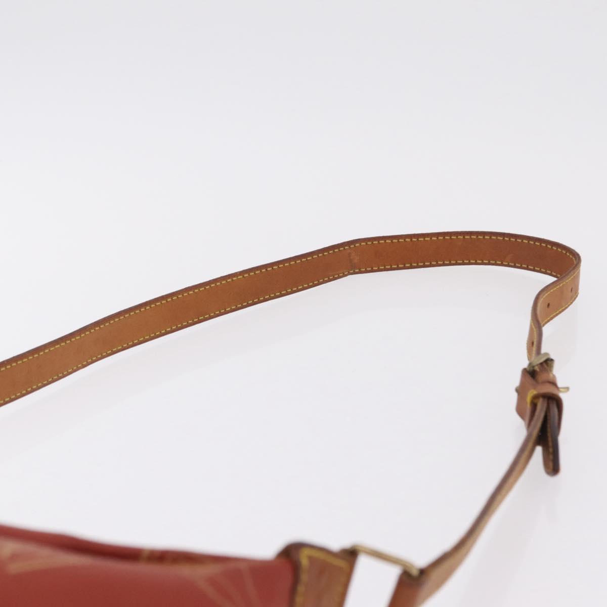 LOUIS VUITTON LOUIS VUITTON Cup Rutuke Shoulder Bag Red M80027 LV Auth ka6336