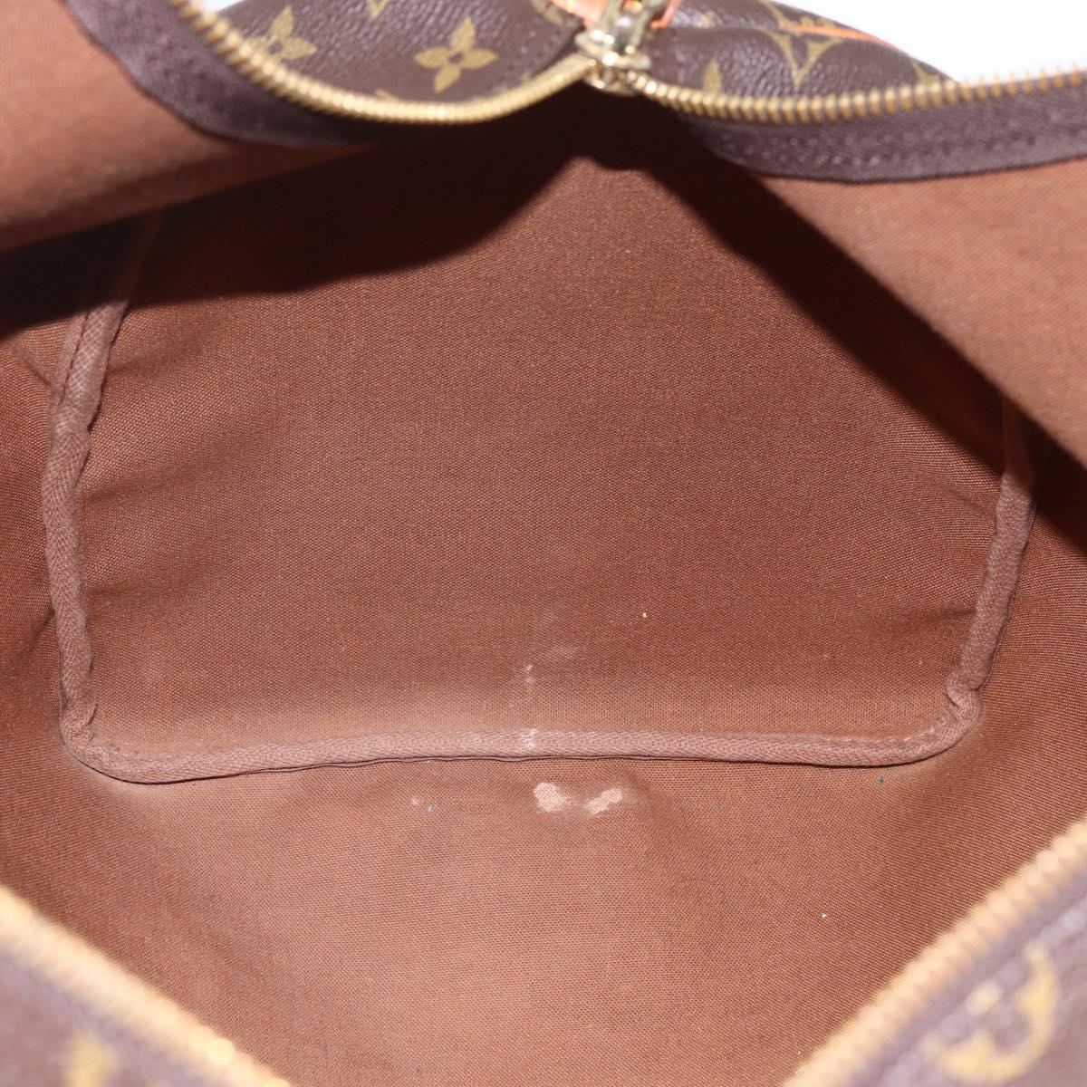 LOUIS VUITTON Monogram Keepall 55 Boston Bag M41424 LV Auth ka634