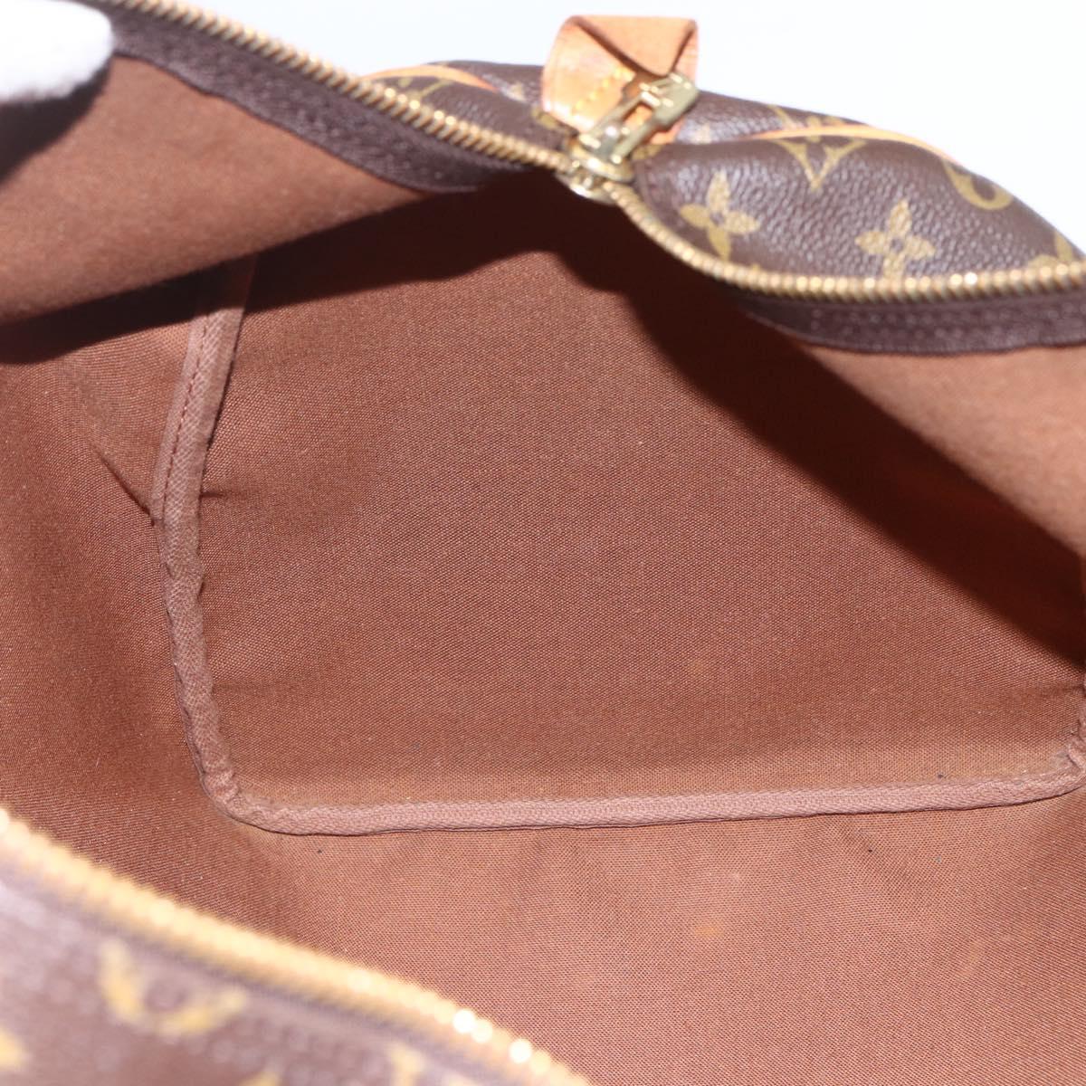 LOUIS VUITTON Monogram Keepall 55 Boston Bag M41424 LV Auth ka634