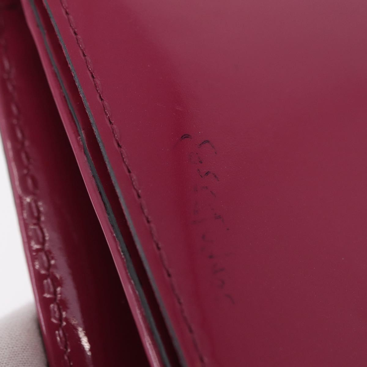 LOUIS VUITTON Pochette Louise EW Clutch Bag Rose Andian M94270 LV Auth ka6341
