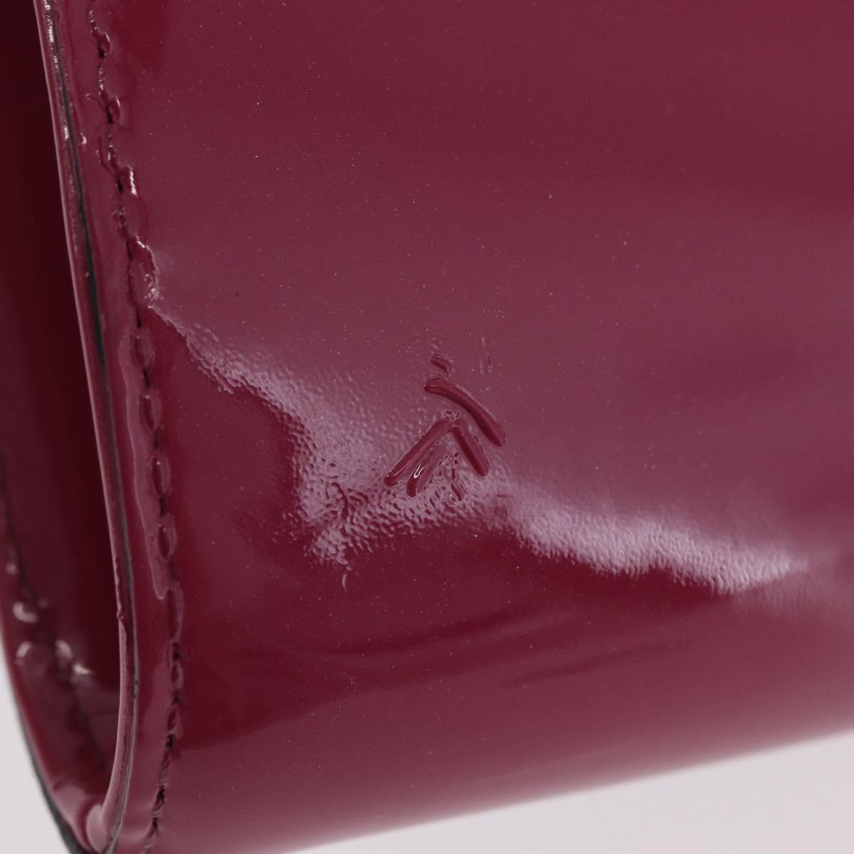 LOUIS VUITTON Pochette Louise EW Clutch Bag Rose Andian M94270 LV Auth ka6341