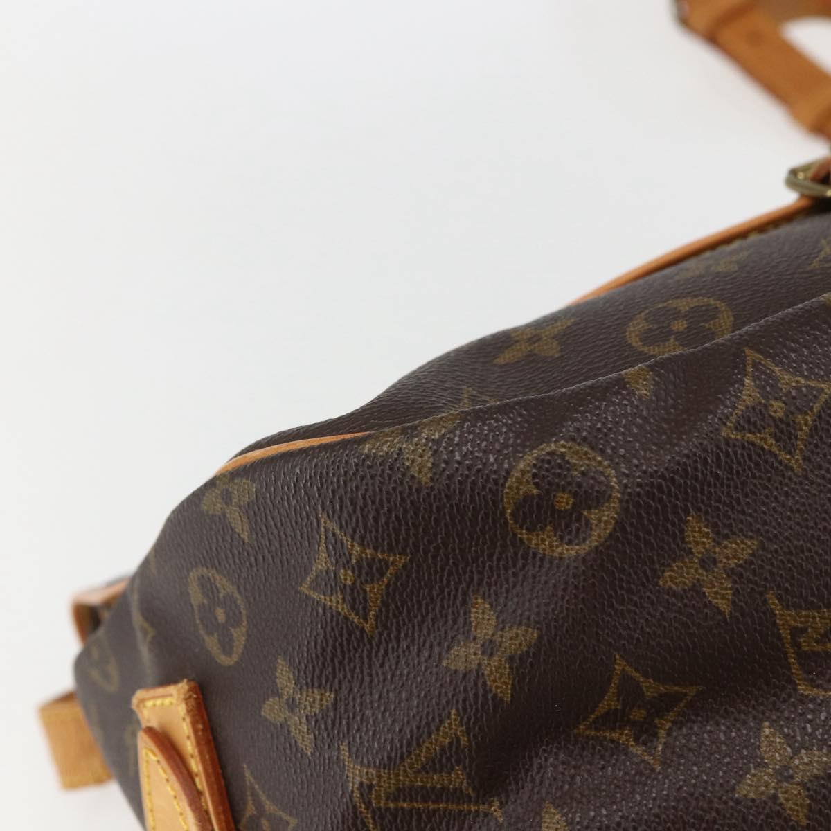 LOUIS VUITTON Monogram Saumur 35 Shoulder Bag M42254 LV Auth ka635