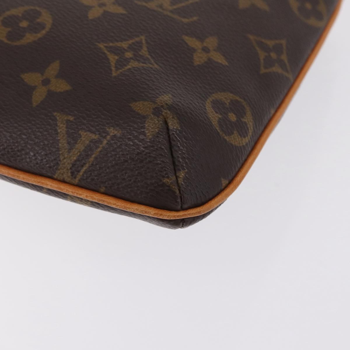 LOUIS VUITTON Monogram Partition Pouch M51901 LV Auth ka6351