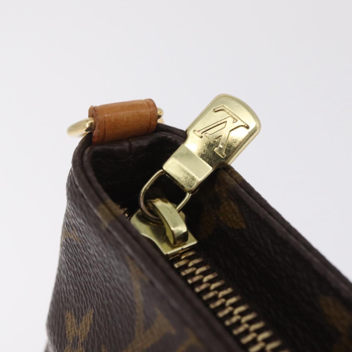 LOUIS VUITTON Monogram Partition Pouch M51901 LV Auth ka6351