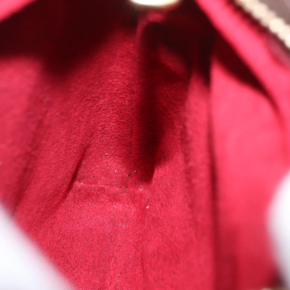 LOUIS VUITTON Monogram Partition Pouch M51901 LV Auth ka6351