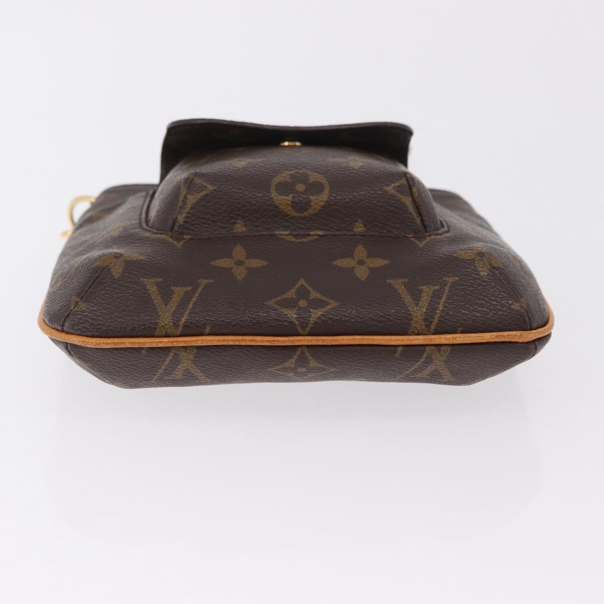 LOUIS VUITTON Monogram Partition Pouch M51901 LV Auth ka6351