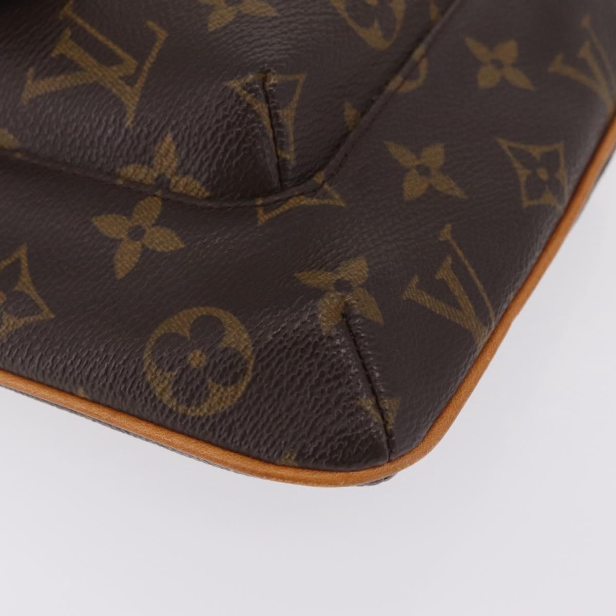 LOUIS VUITTON Monogram Partition Pouch M51901 LV Auth ka6351