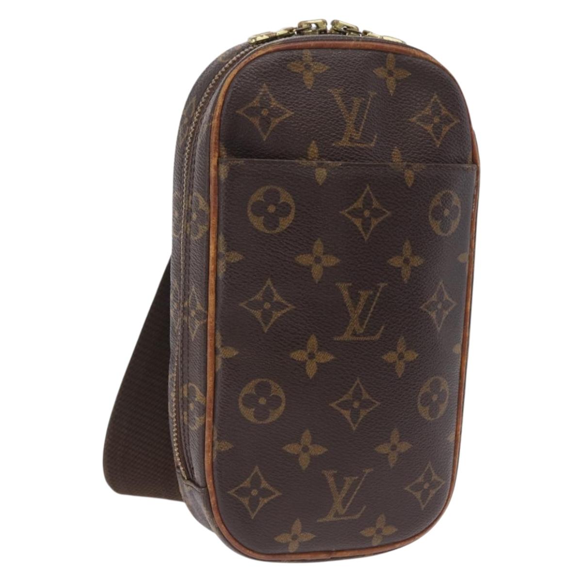 LOUIS VUITTON Monogram Pochette Gange Shoulder Bag M51870 LV Auth ka6355