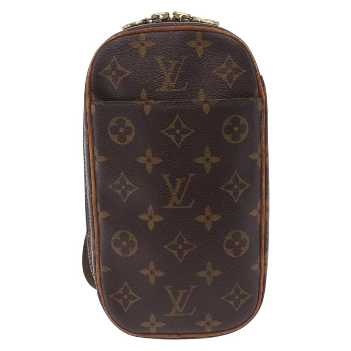LOUIS VUITTON Monogram Pochette Gange Shoulder Bag M51870 LV Auth ka6355