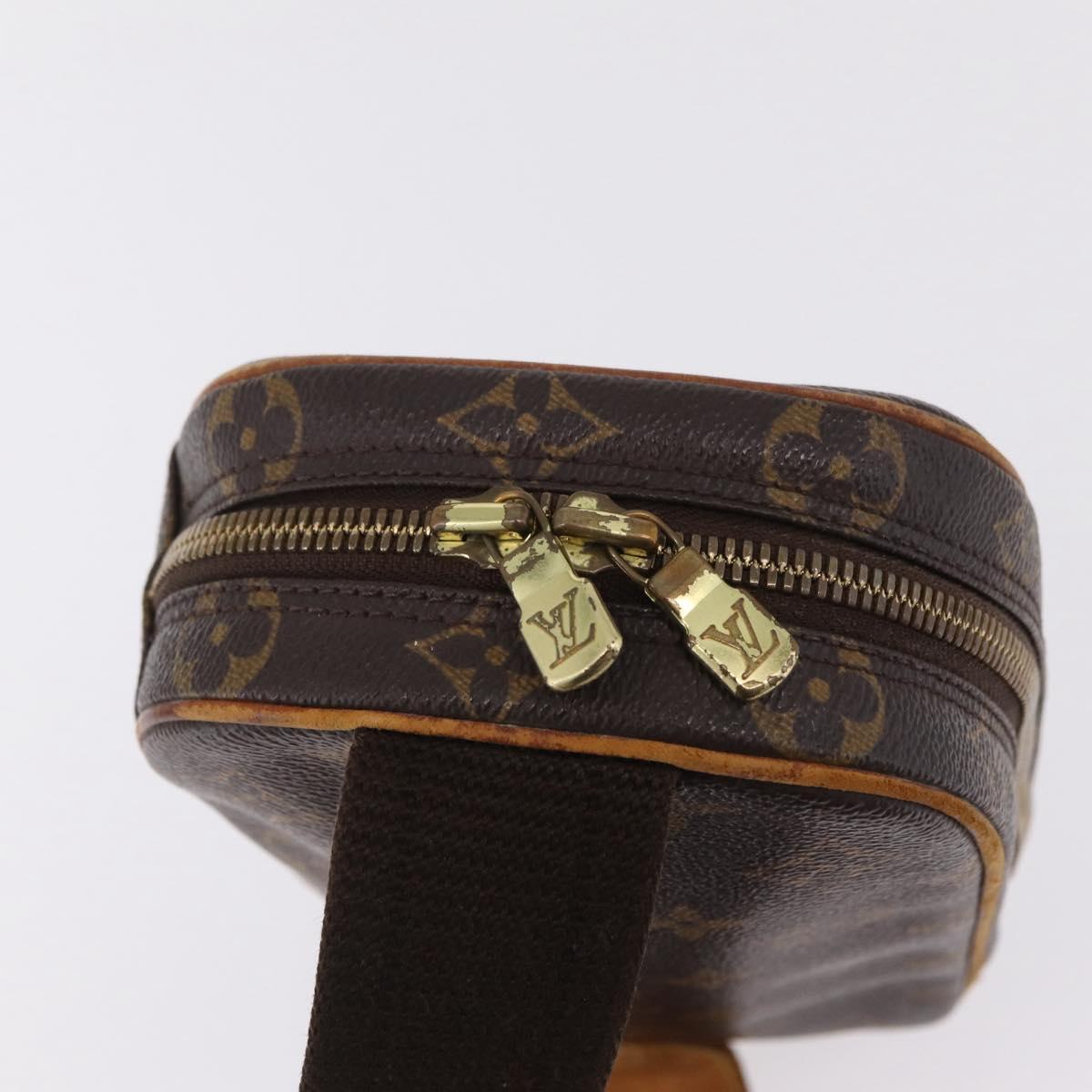 LOUIS VUITTON Monogram Pochette Gange Shoulder Bag M51870 LV Auth ka6355