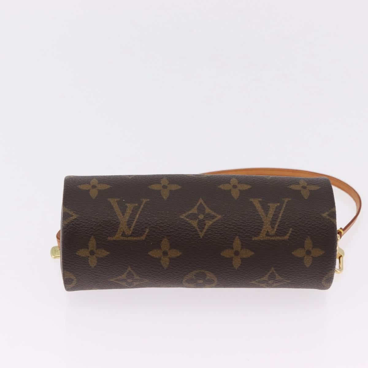 LOUIS VUITTON Monogram Papillon Pouch LV Auth ka6359