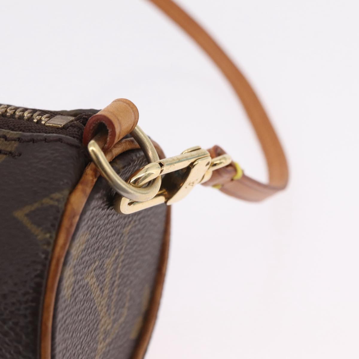 LOUIS VUITTON Monogram Papillon Pouch LV Auth ka6359