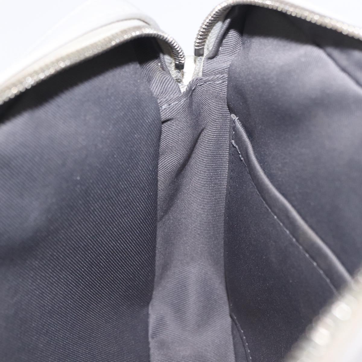 LOUIS VUITTON Damier Salt Trio Messenger Bag White N50068 LV Auth ka6360