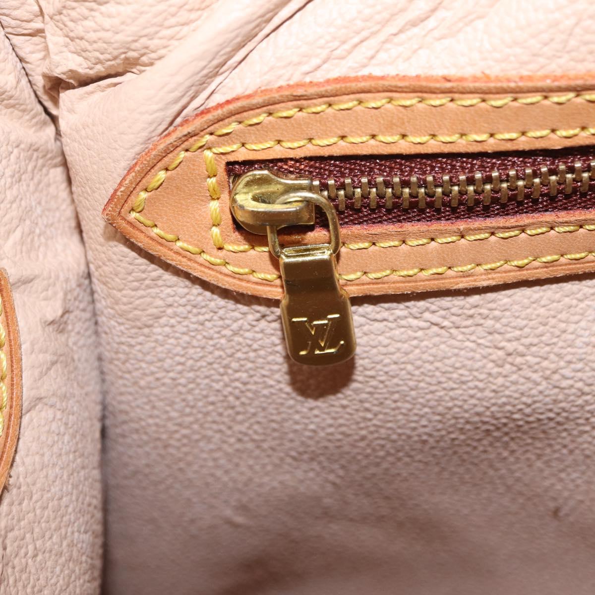 LOUIS VUITTON Monogram Bucket PM Shoulder Bag M42238 LV Auth ka6361