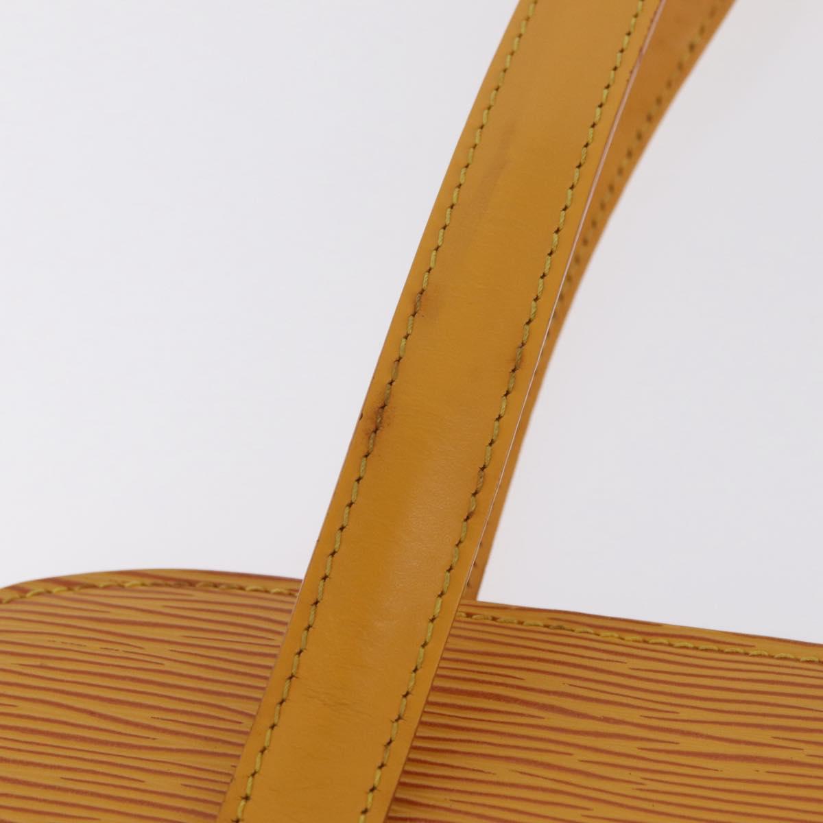 LOUIS VUITTON Epi Lussac Shoulder Bag Yellow M52289 LV Auth ka6366