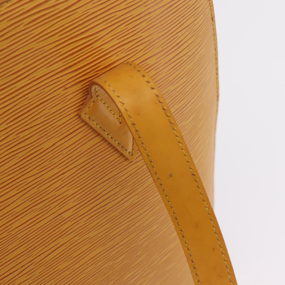 LOUIS VUITTON Epi Lussac Shoulder Bag Yellow M52289 LV Auth ka6366