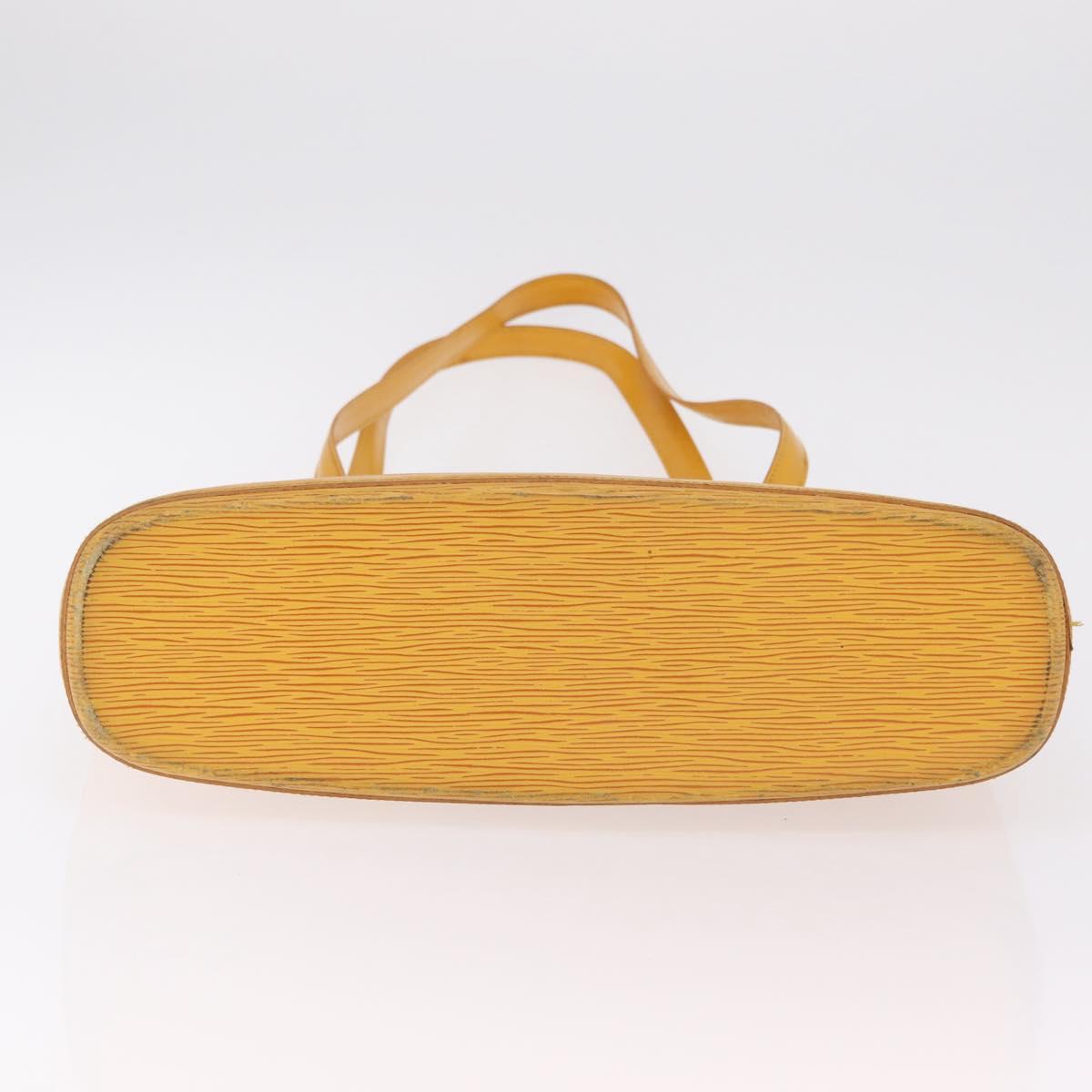 LOUIS VUITTON Epi Lussac Shoulder Bag Yellow M52289 LV Auth ka6366