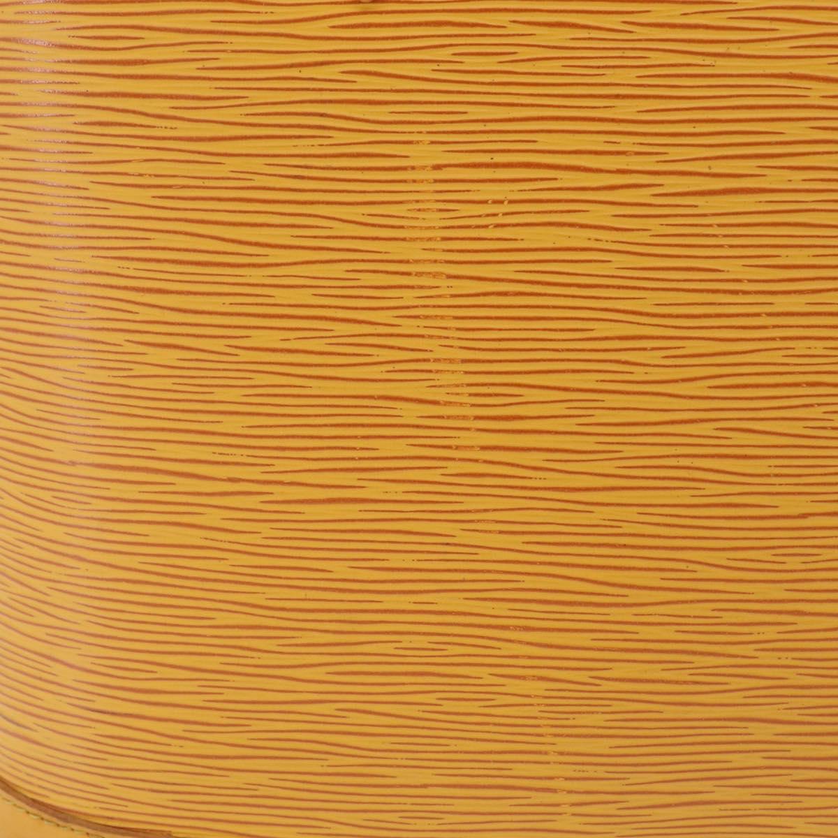 LOUIS VUITTON Epi Lussac Shoulder Bag Yellow M52289 LV Auth ka6366