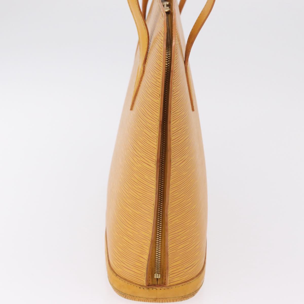 LOUIS VUITTON Epi Lussac Shoulder Bag Yellow M52289 LV Auth ka6366