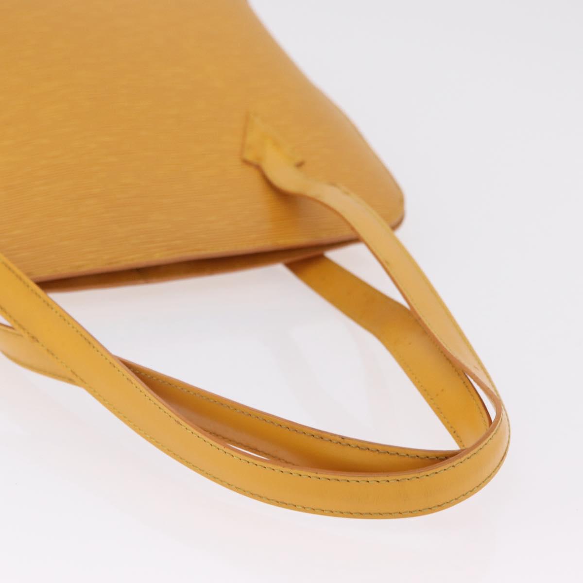 LOUIS VUITTON Epi Lussac Shoulder Bag Yellow M52289 LV Auth ka6366