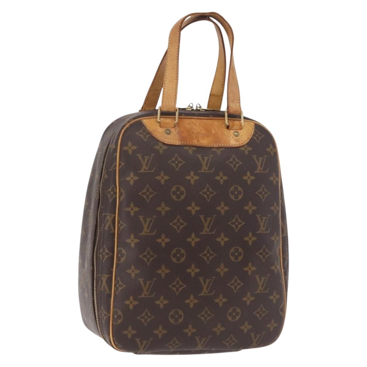 LOUIS VUITTON Monogram Excursion Hand Bag M41450 LV Auth ka6367