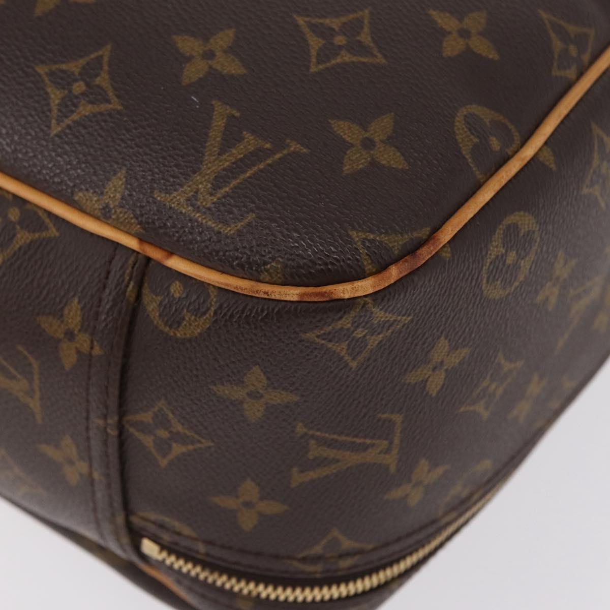 LOUIS VUITTON Monogram Excursion Hand Bag M41450 LV Auth ka6367