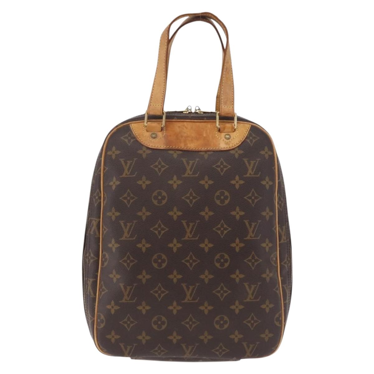 LOUIS VUITTON Monogram Excursion Hand Bag M41450 LV Auth ka6367